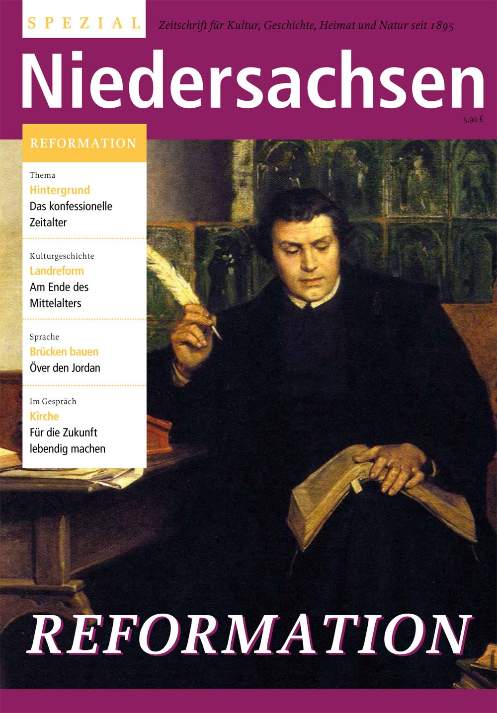 Zeitschrift für Niedersachsen: Reformation